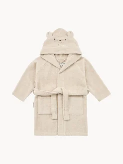 Albornoz de algodón ecológico Lily