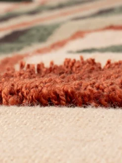 Alfombra artesanal con borlas Haydon, tamaños diferentes