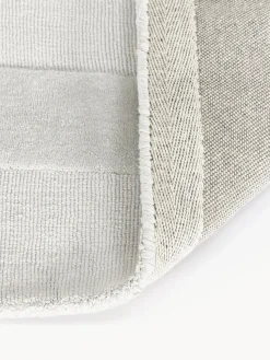 Alfombra artesanal de algodón texturizada Dania