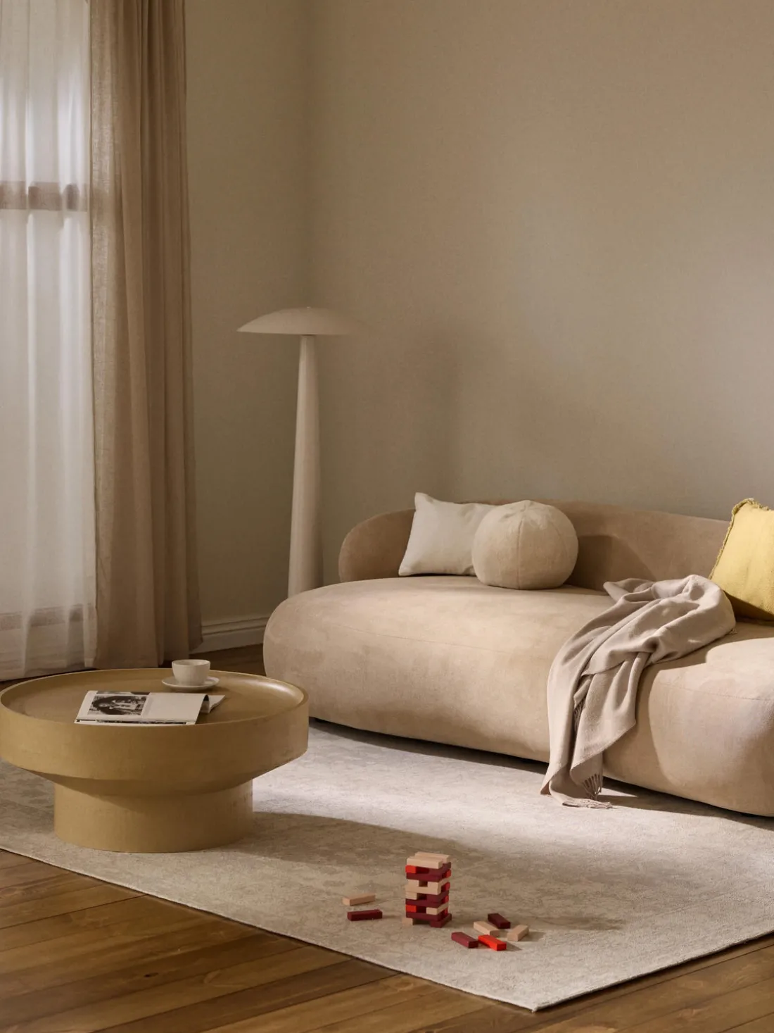 Alfombra artesanal de chenilla Neapel