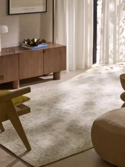 Alfombra artesanal de chenilla Loire