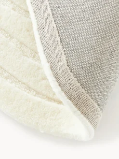 Alfombra artesanal de lana de forma orgánica Niria