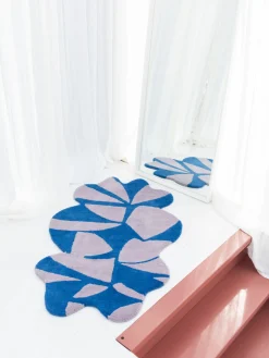 Alfombra artesanal de lana Inky