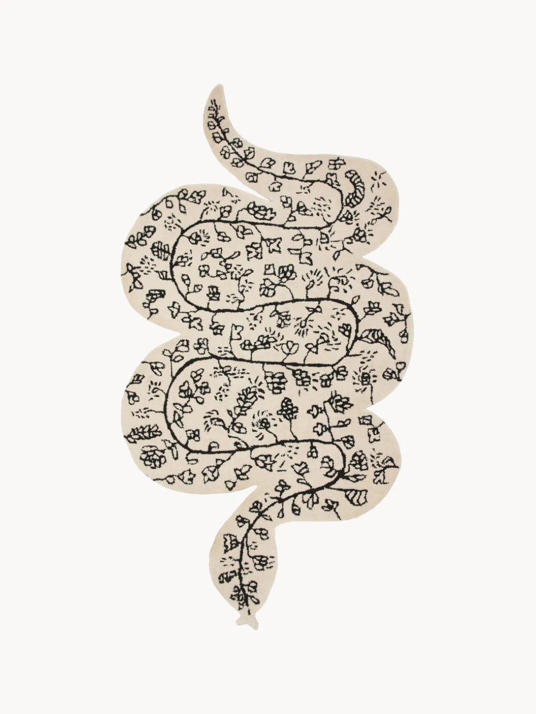 Alfombra artesanal de lana Inky