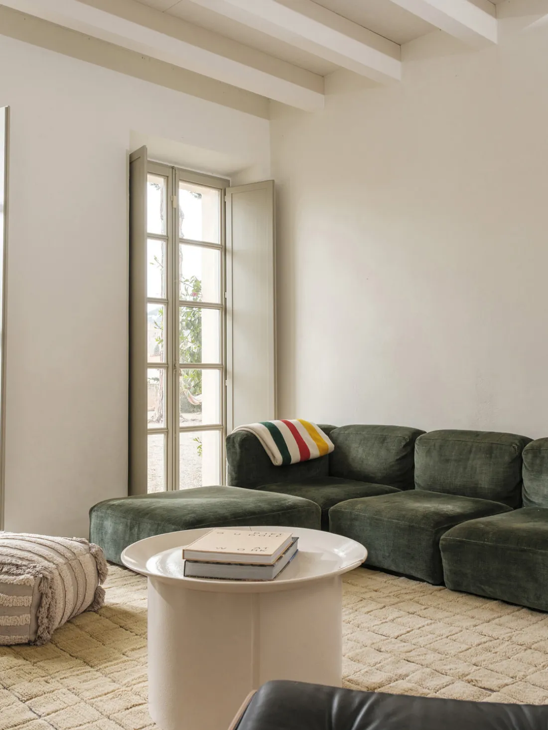 Alfombra artesanal de lana Mosaic