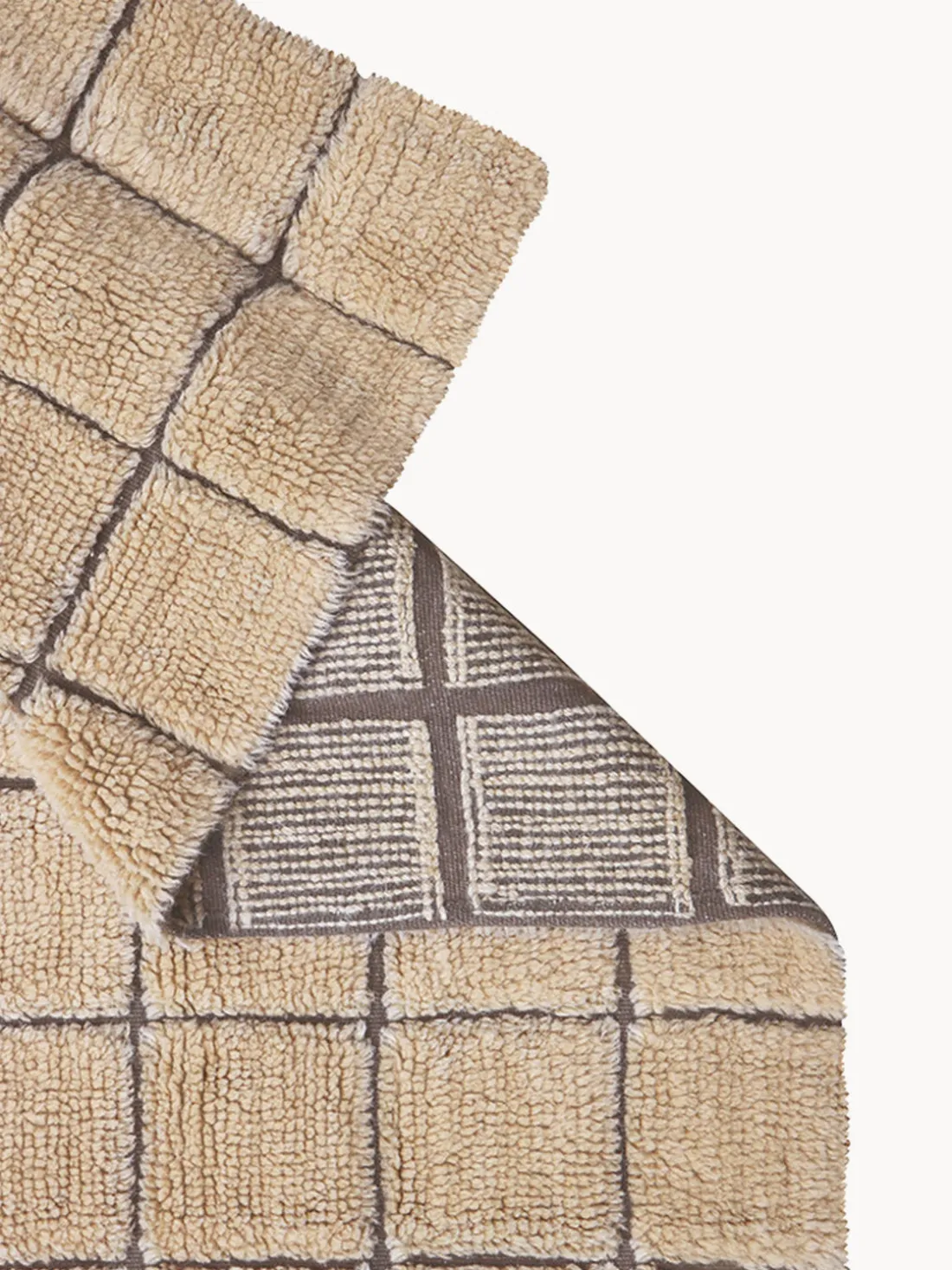 Alfombra artesanal de lana Mosaic