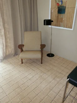 Alfombra artesanal de lana Mosaic