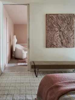 Alfombra artesanal de lana Mosaic