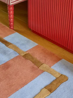 Alfombra artesanal de lana Bamboo