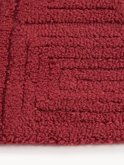 Alfombra artesanal de lana con estampado geométrico Alexia