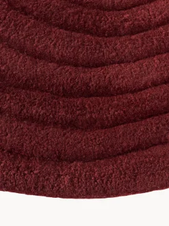 Alfombra artesanal de lana con forma orgánica Aliza