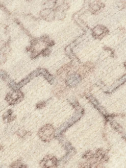 Alfombra artesanal de pelo corto Rosalie