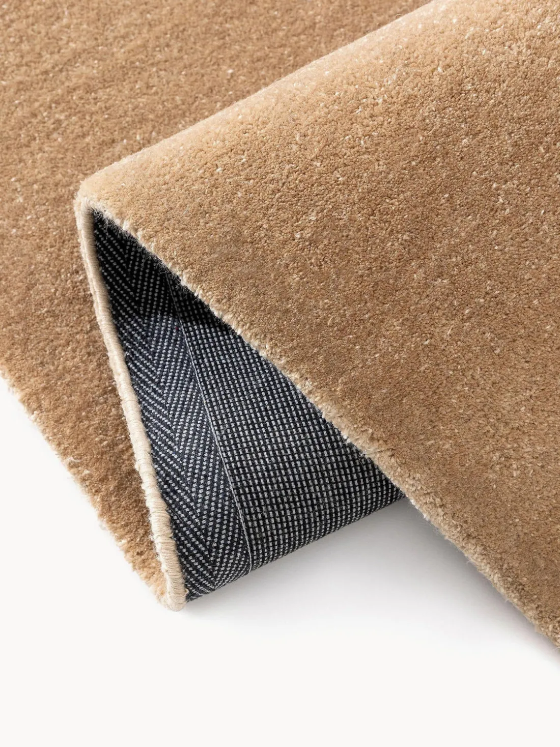 Alfombra artesanal de pelo corto Smilla