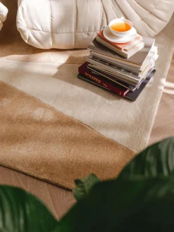 Alfombra artesanal de pelo corto Smilla