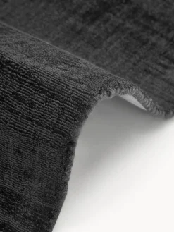 Alfombra artesanal de viscosa Jane