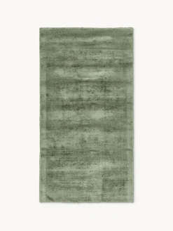 Alfombra artesanal de viscosa Jane