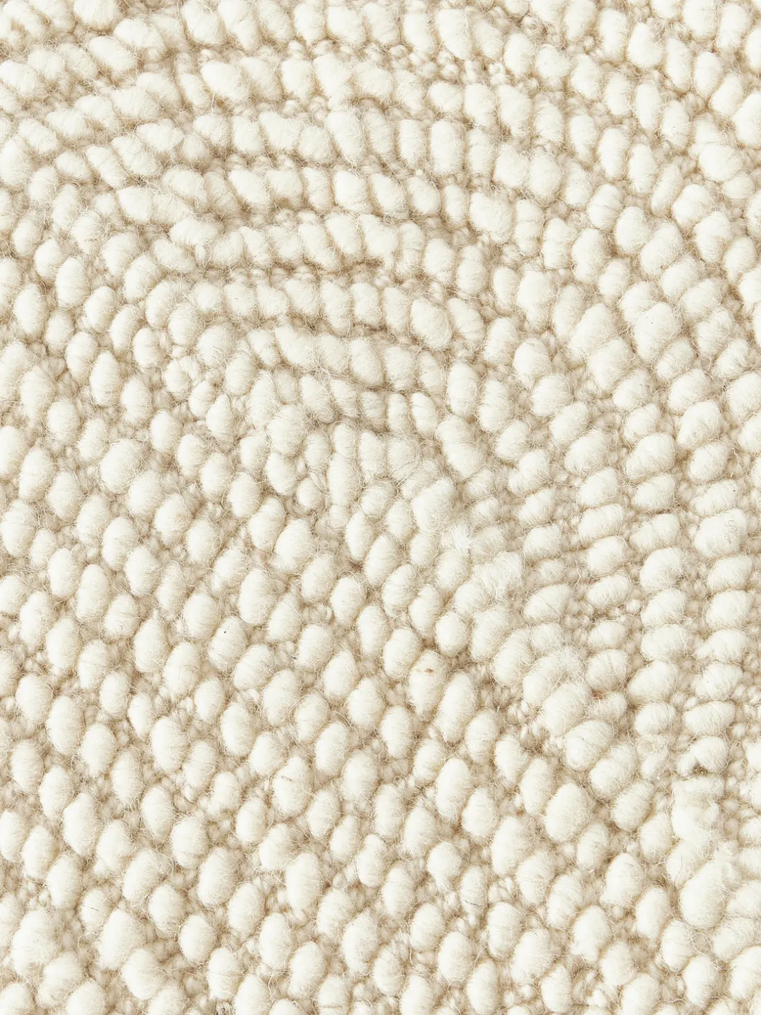 Alfombra artesanal redonda de lana Eleni