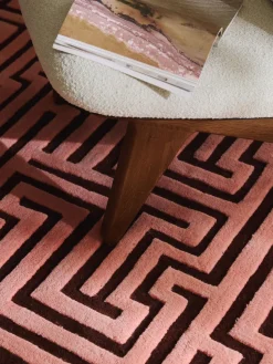 Alfombra artesanal texturizada Monty