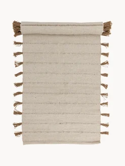 Alfombra con borlas Avino