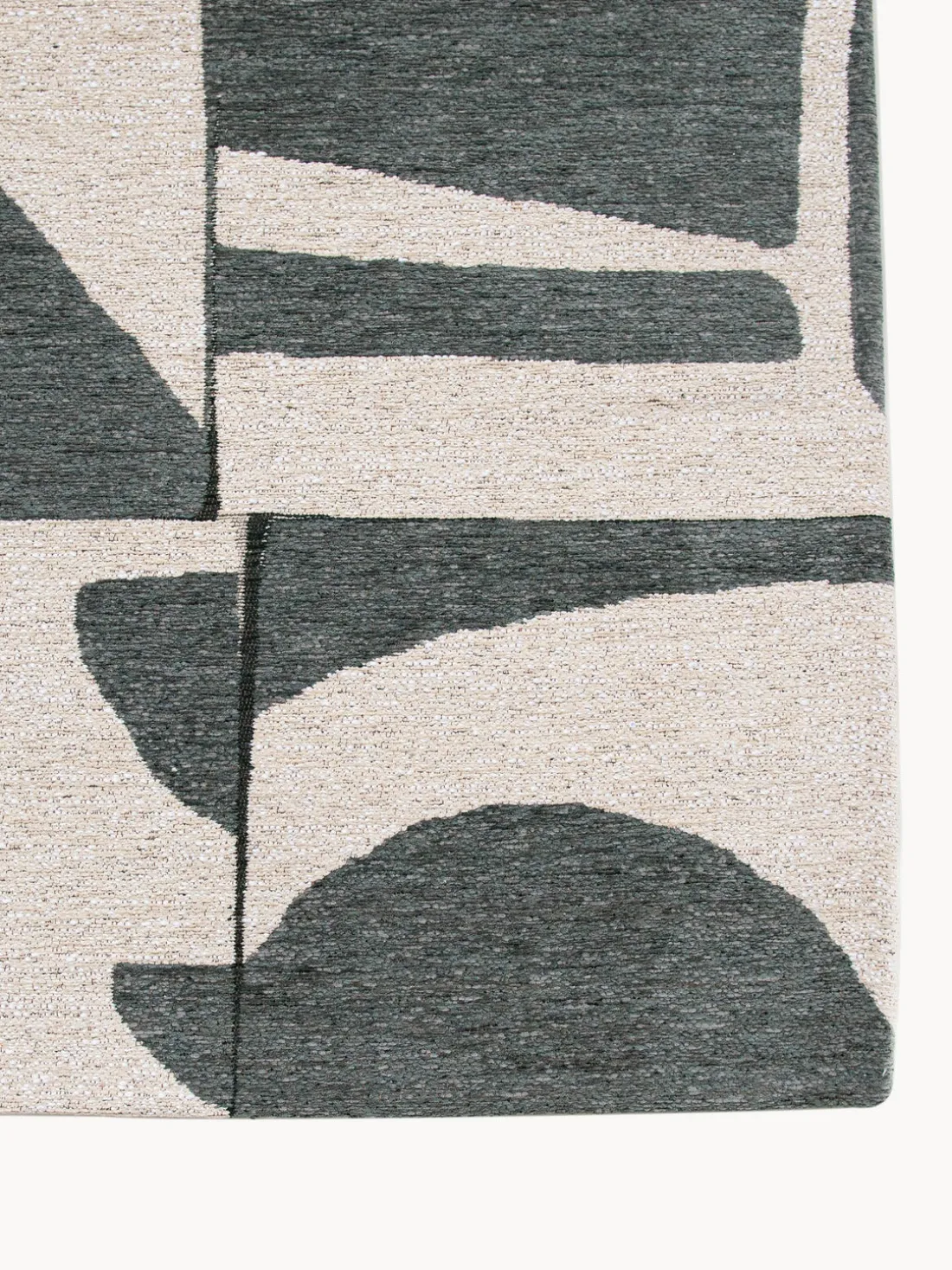 Alfombra con estampado gráfico Campanula