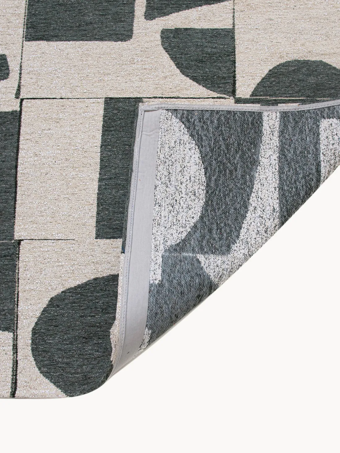 Alfombra con estampado gráfico Campanula