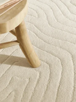 Alfombra corredor artesanal de lana Aaron