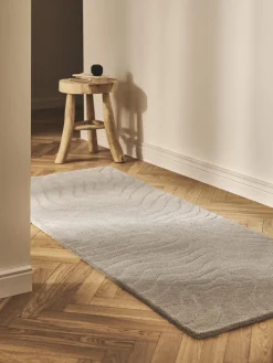 Alfombra corredor artesanal de lana Aaron