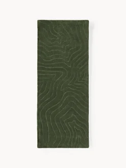 Alfombra corredor artesanal de lana Aaron