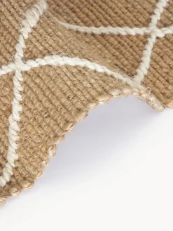 Alfombra corredor artesanal de yute Kunu