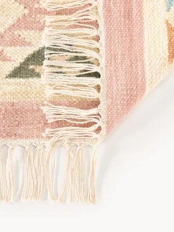 Alfombra corredor artesanal de lana Anisa