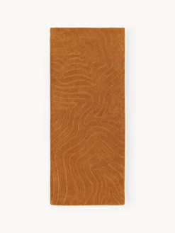 Alfombra corredor artesanal de lana Aaron