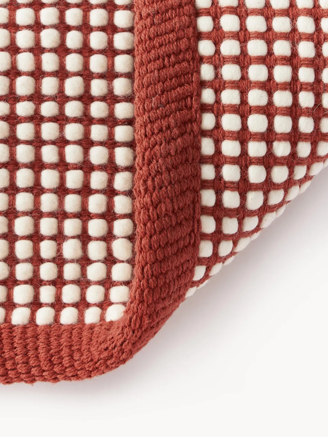 Alfombra corredor artesanal de lana Amaro