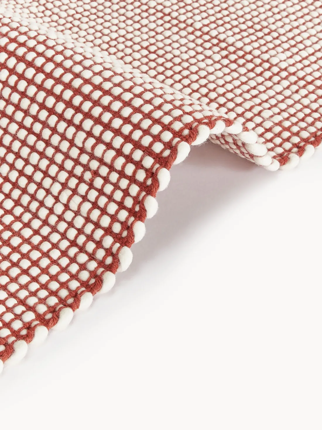 Alfombra corredor artesanal de lana Amaro