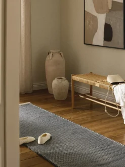 Alfombra corredor artesanal de lana Amaro