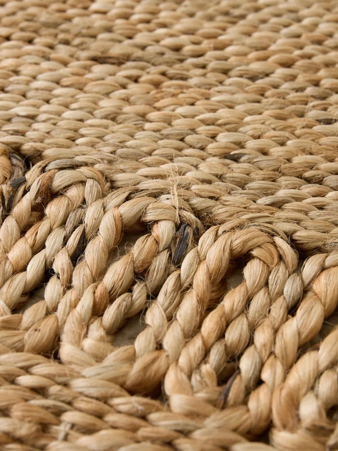 Alfombra corredor artesanal de yute Soleil, tamaños diferentes