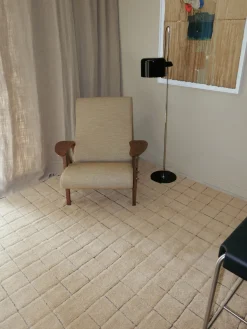 Alfombra corredor artesanal de lana Mosaic