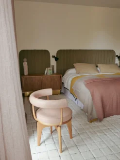 Alfombra corredor artesanal de lana Mosaic