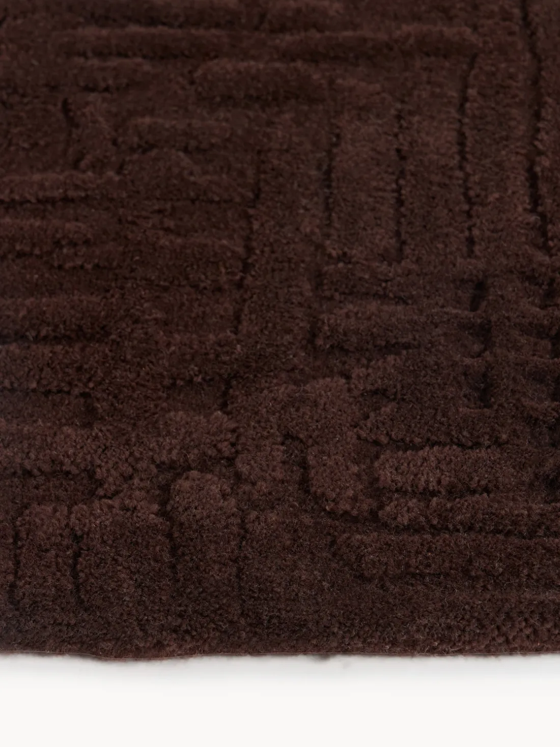 Alfombra corredor artesanal de lana Merima