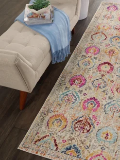 Alfombra corredor de pelo corto Kashan