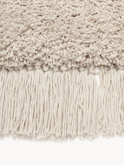 Alfombra corredor de pelo largo con flecos Dreamy