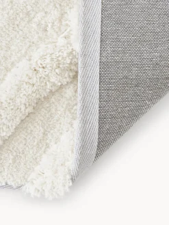 Alfombra corredor de pelo largo texturizada Magda