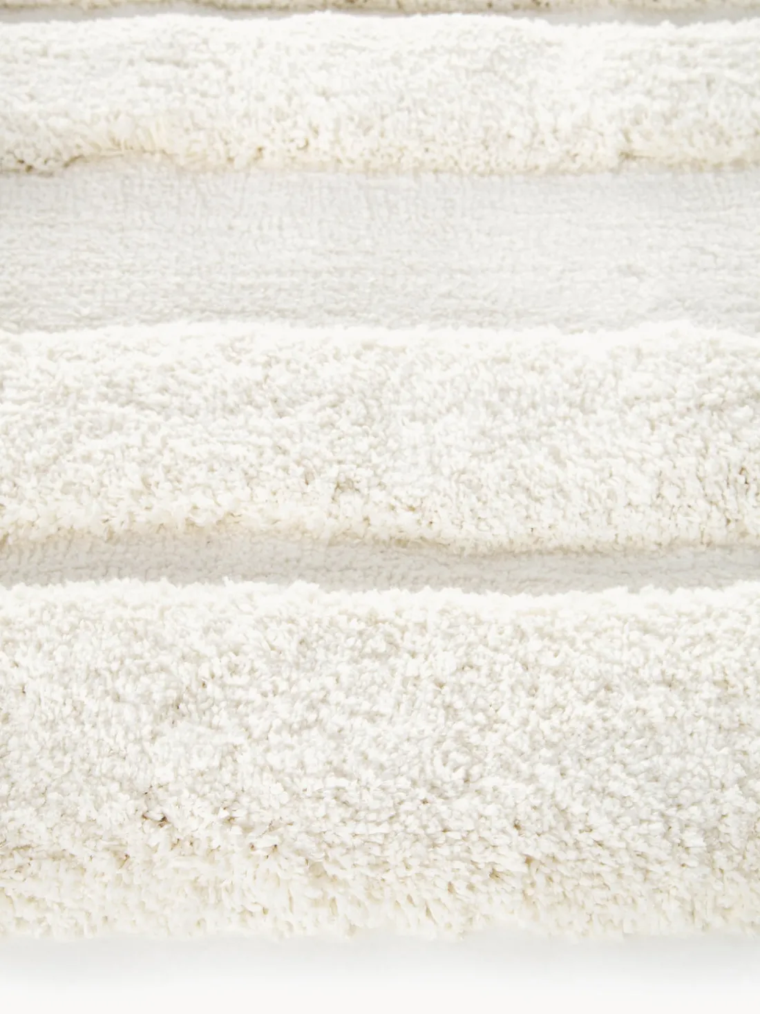 Alfombra corredor de pelo largo texturizada Genève