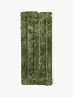 Alfombra corredor de pelo largo texturizada Genève