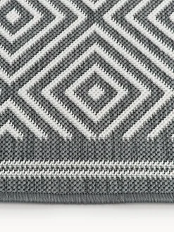 Alfombra corredor exterior reversible en rombos Reddy