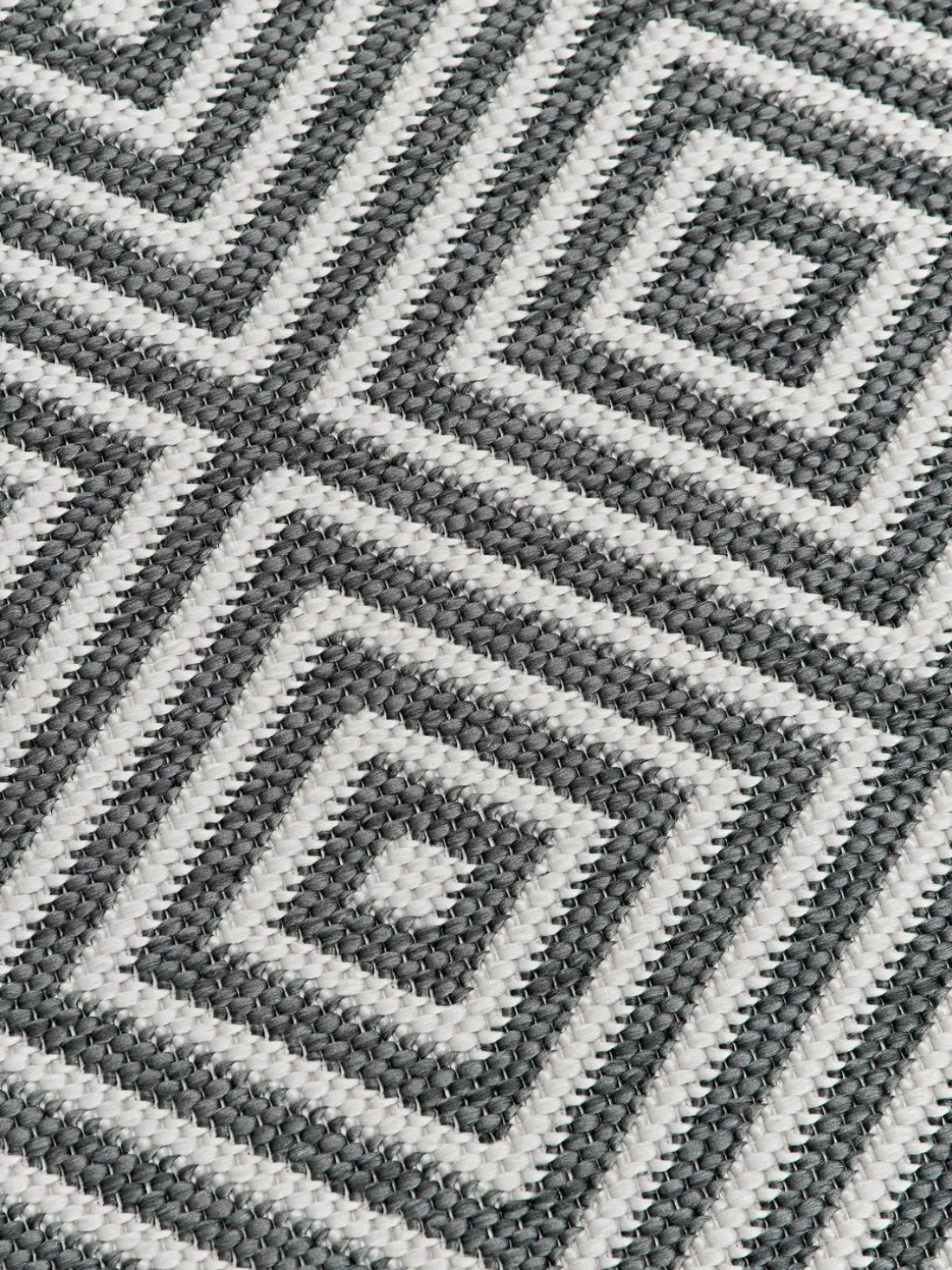 Alfombra corredor exterior reversible en rombos Reddy