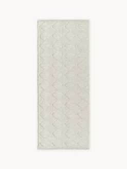 Alfombra corredor texturizada de interior/exterior Barcelona