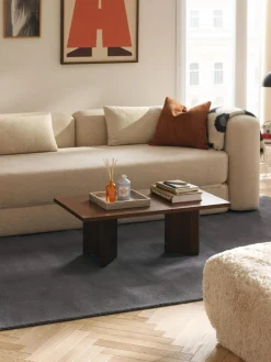 Alfombra de algodón artesanal Lora