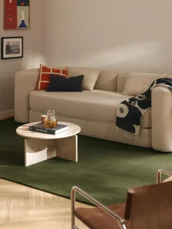 Alfombra de algodón artesanal Lora