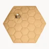 Alfombra de juegos artesanal con juguetes sonajeros Honeycomb