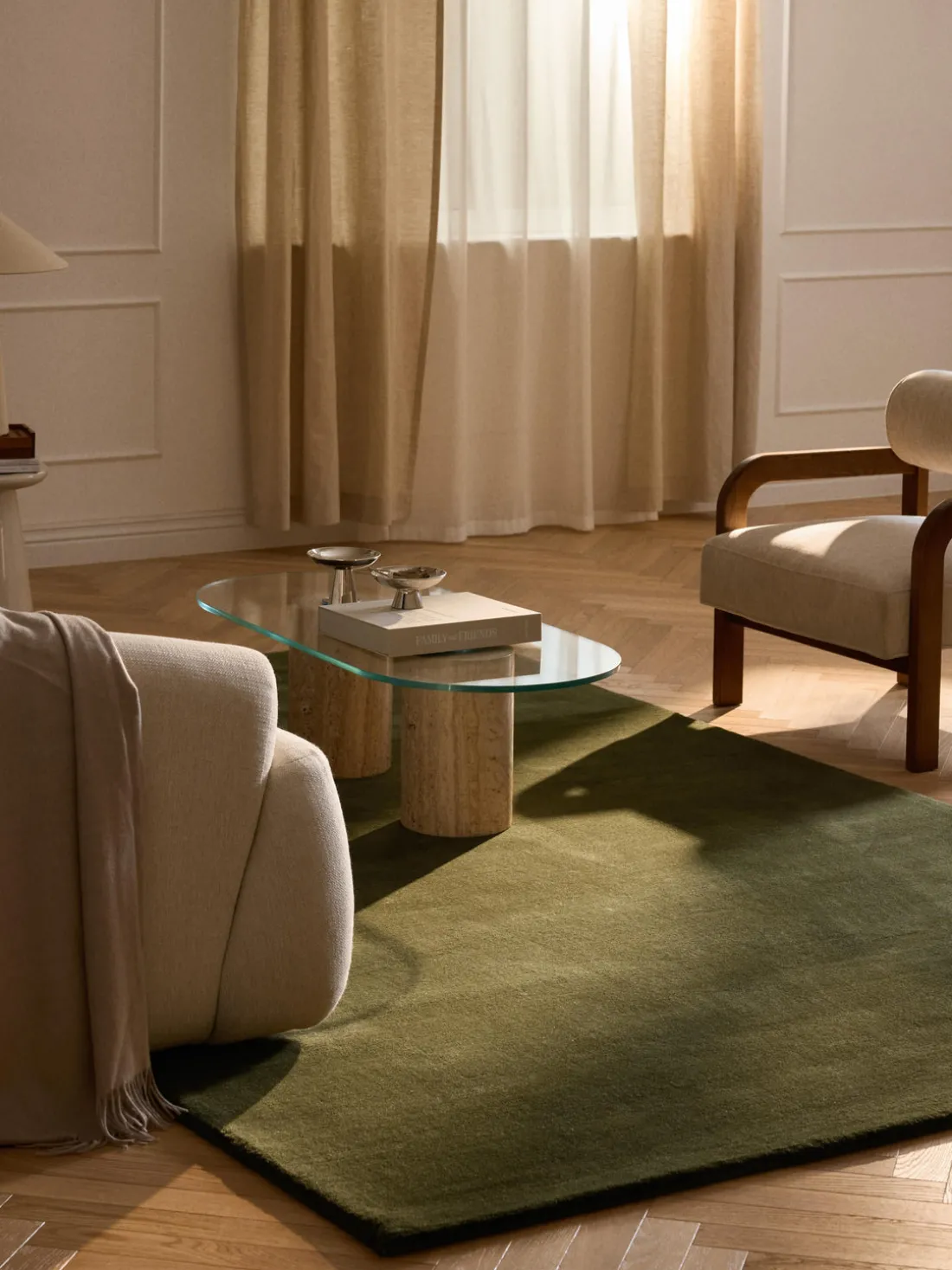 Alfombra de lana artesanal Zayne